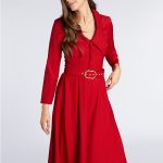 Zircon Dress Classic Red