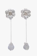 Flower Pearl Earrings