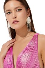 Gold Shell Earrings - Image 4