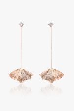 Long Ginkgo earrings - Image 2