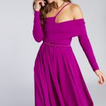 Cinzano Dress Vibrant Magenta