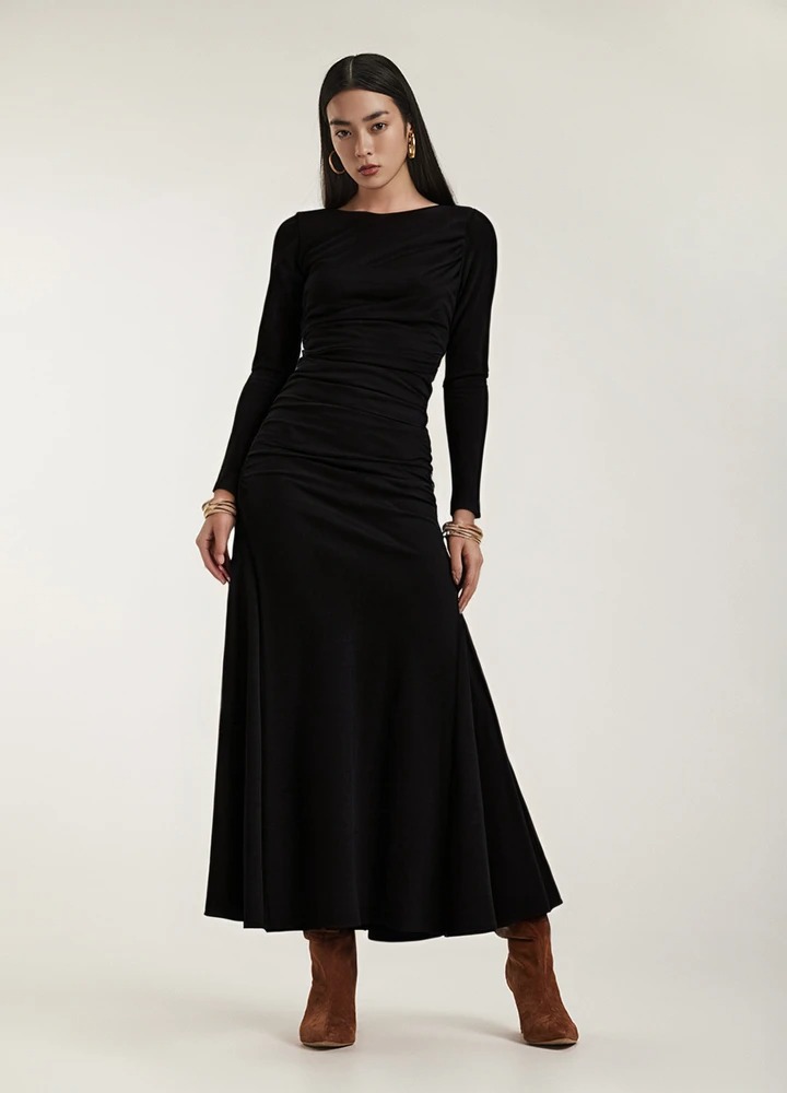 agua_dress-classic-black_01.jpg Agua Dress Classic Black - Image 1