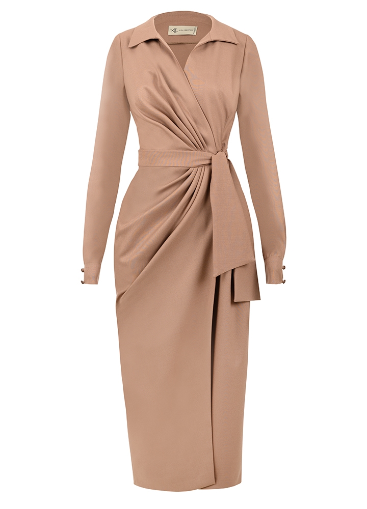 cls0287.jpg Margot Dress Dolce Brown - Image 1