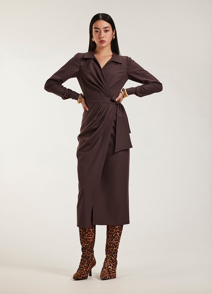 ssd-15072.jpg Margot Dress Purple Brown - Image 1