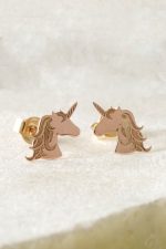 Small Unicorns Children's Earrings - Image 2