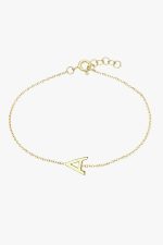 Initial Gold Bracelet