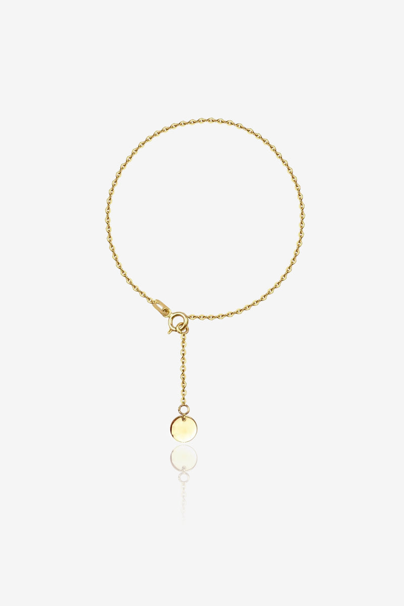BrataradepiciorsimplaDaiana_600lei_4188ccf5-adaf-4251-9643-981284c60f68.jpg Coin Ankle Bracelet - Image 1