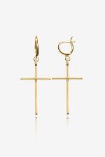 Cross earrings