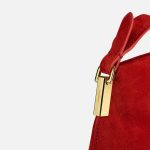 Aurora Baguette - Red Suede - Image 8