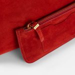 Aurora Baguette - Red Suede - Image 6