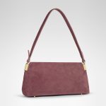 Aurora Baguette - Rose Brown Suede