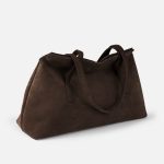Aurora Tote - Chocolate Suede - Image 5