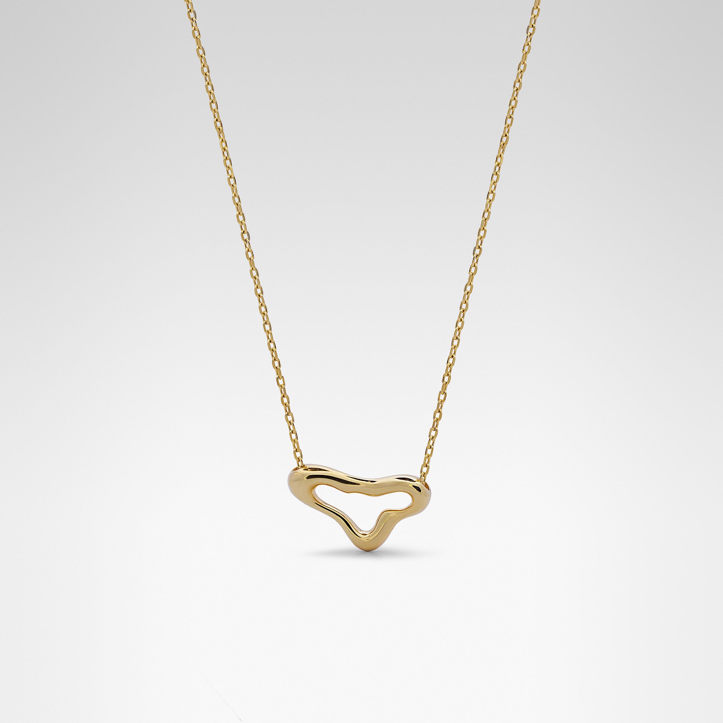 MaestosoDaliNecklace18kGoldVermeil_1_cde8a780-e9ce-44fe-84d3-9c8d741c3722.jpg Dali Small Necklace - 18K Gold Vermeil - Image 1