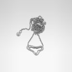 Dali Small Necklace - Sterling Silver - Image 3