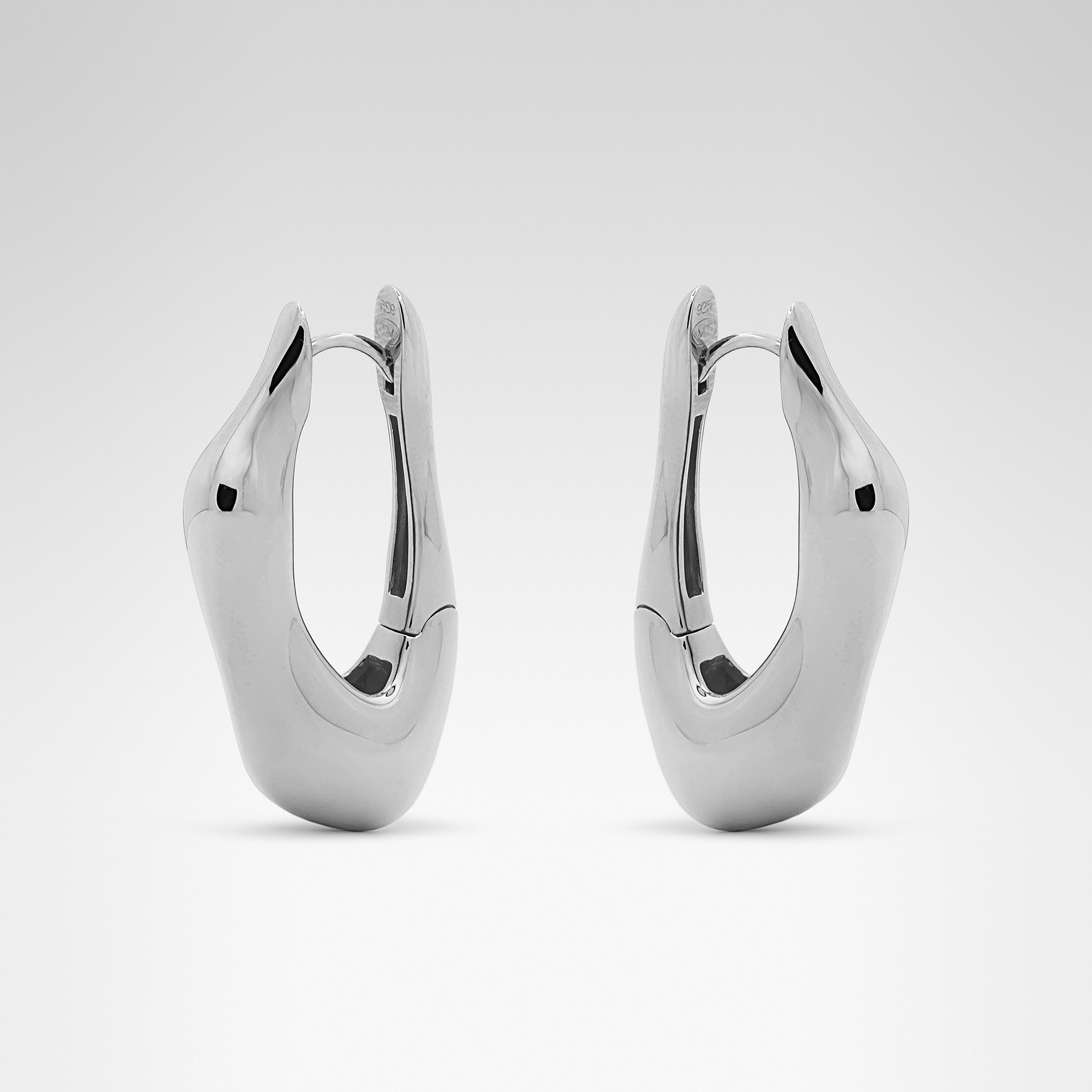 MaestosoGaudiEarringsSterlingSilver_1.jpg Gaudi Earrings - Sterling Silver - Image 1