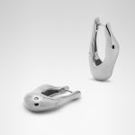Gaudi Earrings - Sterling Silver - Image 3