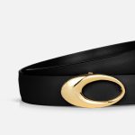 INFINITY REVERSIBLE BELT - ROSE BROWN SUEDE - Image 4