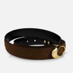 INFINITY REVERSIBLE BELT - CHOCOLATE SUEDE - Image 5