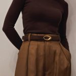INFINITY REVERSIBLE BELT - CHOCOLATE SUEDE - Image 2