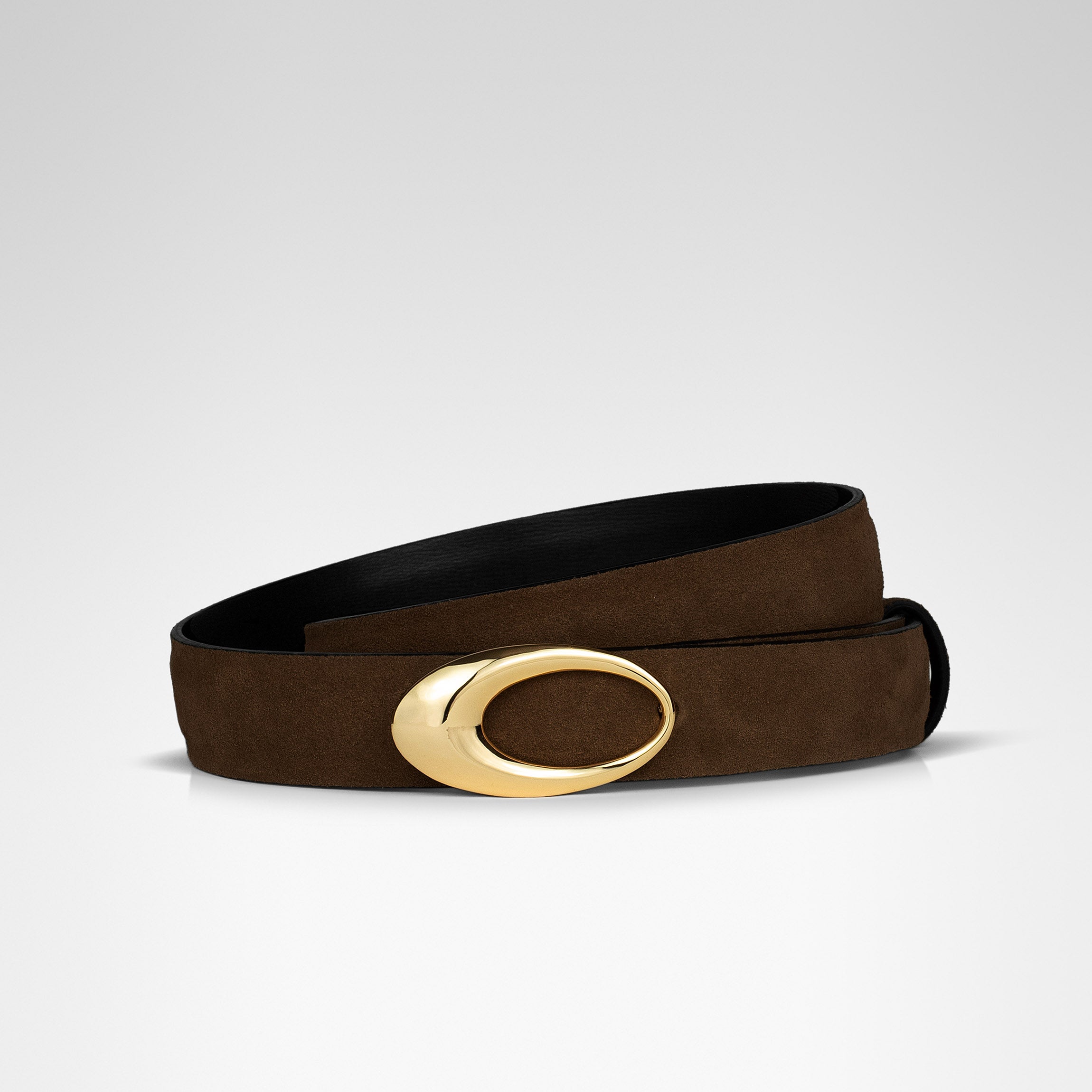 MaestosoInfinityBeltChocolateSuede_b92e7deb-0300-4c63-8d4b-c2fa9ea0e000.jpg INFINITY REVERSIBLE BELT - CHOCOLATE SUEDE - Image 1