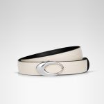 INFINITY REVERSIBLE BELT - BLACK & IVORY