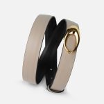 INFINITY REVERSIBLE BELT - TAPIOCA - Image 6