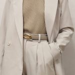 INFINITY REVERSIBLE BELT - TAPIOCA - Image 2