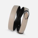 INFINITY REVERSIBLE BELT - BLACK & TAPIOCA - Image 7