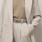 INFINITY REVERSIBLE BELT - BLACK & TAPIOCA - Image 2