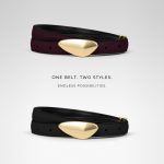 Noa Reversible Belt - Bordeaux - Image 3