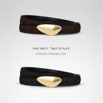 Noa Reversible Belt - Bordeaux - Image 7
