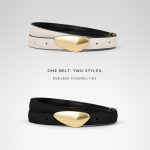 Noa Reversible Belt - Ivory - Image 3
