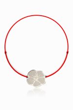 Cherry Blossom Silver Bracelet - Image 2