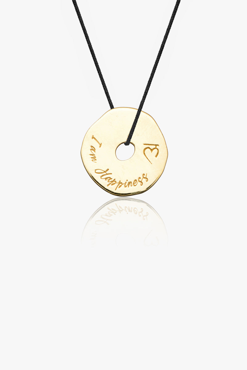mPOs52HLpQ_Iamhappinesssnur.jpg I Am Happiness Mantra Necklace/Pendant - Image 1