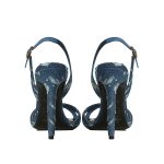 Thea Blue Jeans and Leather Sandals - Image 3