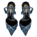 Thea Blue Jeans and Leather Sandals - Image 4