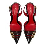 Gina Slingback Black Patent Leather - Image 4