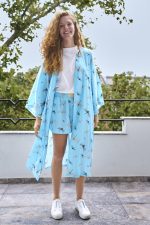 BABY BLUE KIMONO SET - Image 3