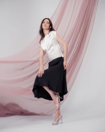 Celeste Cascade Skirt
