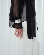 Noir Veil Blouse - Image 3