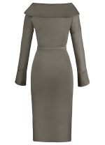 Kayo Dress Ash Grey - Image 4