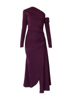 Melrose Dress Burgundy - Image 2