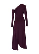 Melrose Dress Burgundy - Image 3