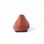 GEORGIA Ballerina Brown Cognac Suede - Image 2
