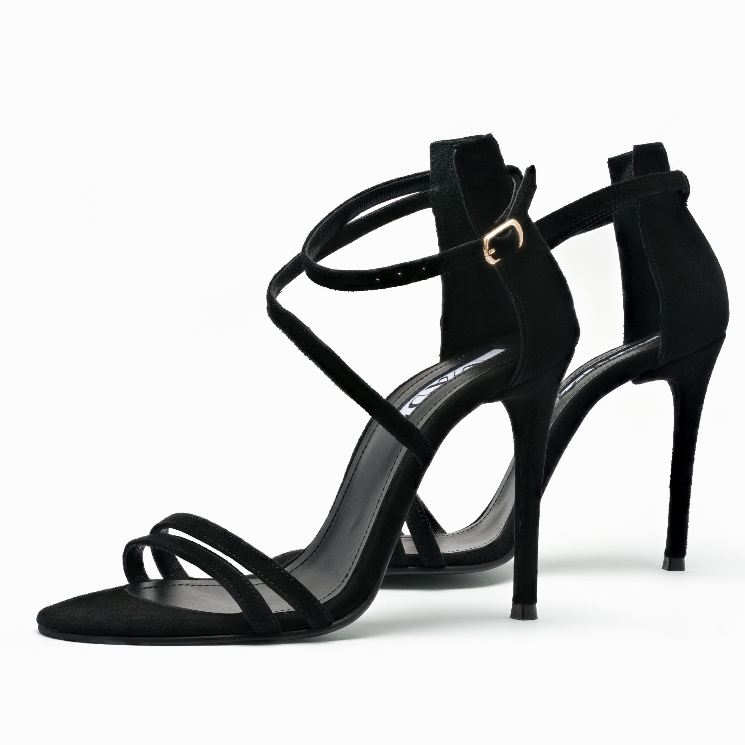 black_suede_sandals_11_cm_heel.jpg Mad about Suede - the sandal - Image 1