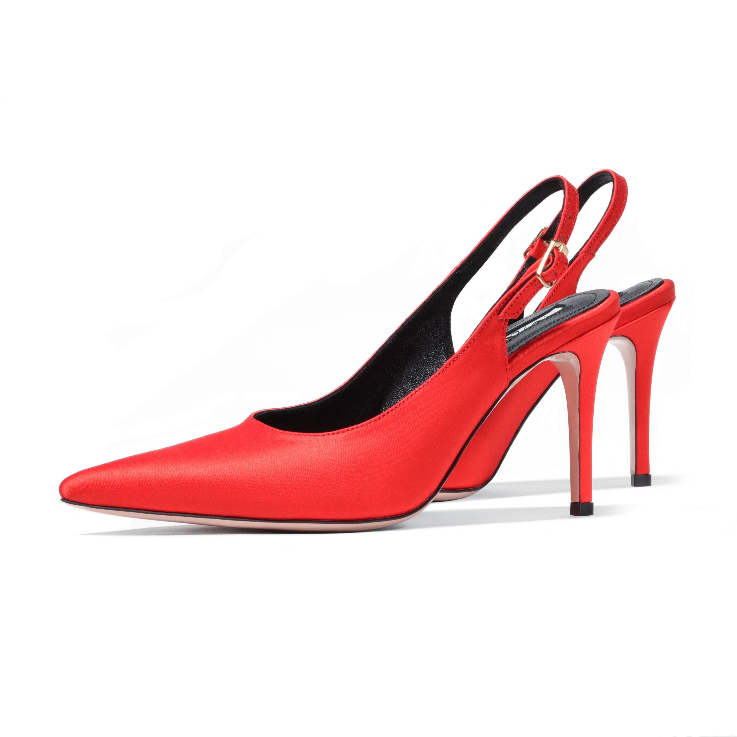 satin_slingback_stilettos_coral_red.jpg YOKO Slingback Satin Coral Red - Image 1